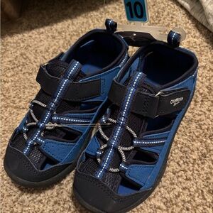 NWT OshKosh B'gosh Kids Navy Adventure Sandals